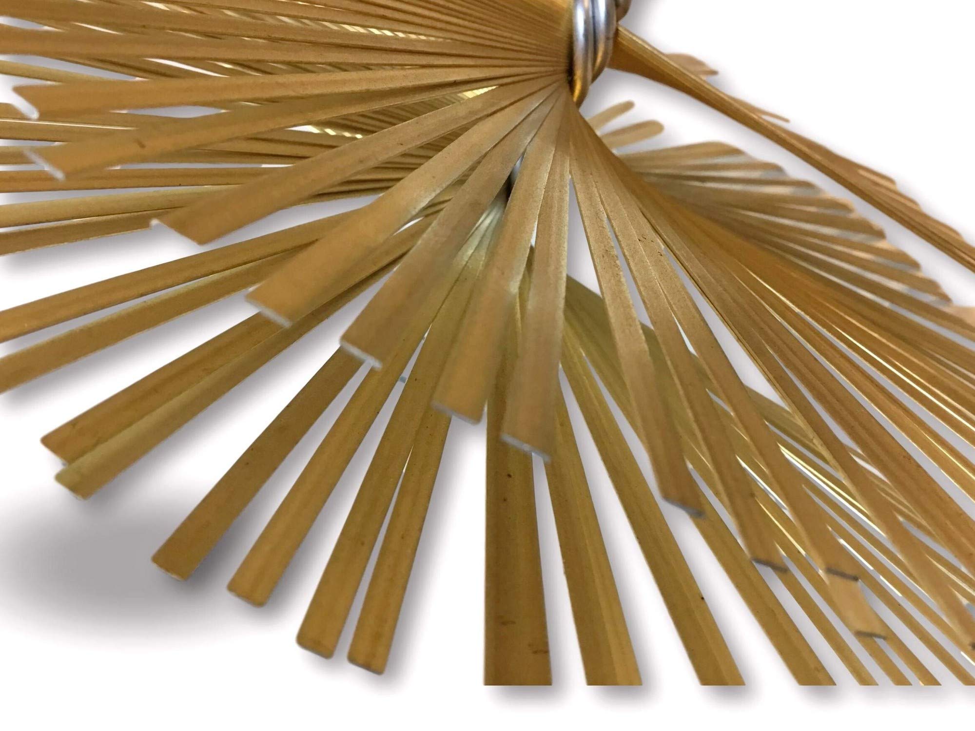 Kibros Scovolo acciaio tondo piatto non intubate Ø 200 mm attacco M12 | Acciaio piatto, attacco filettato M12×1,75 mm, compatibile con ogni tipo di asta, per camini, caldaie, tubazioni e grondaie.