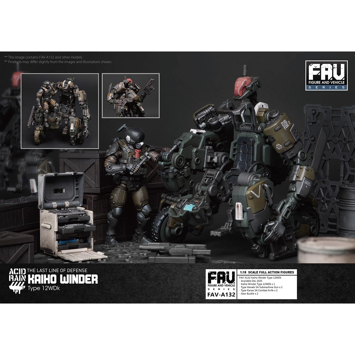 Amazon | HiPlay TOY ALLIANCE 1/18 ACID RAIN 海堡ワインダータイプ