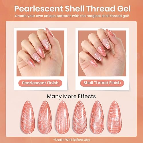 Miniatura 210 de Beetles - Esmalte de uñas en gel de 0.5 onzas fluidas (15ml), curado con lámpara LED, extracción por remojo, para arte de uñas, estética