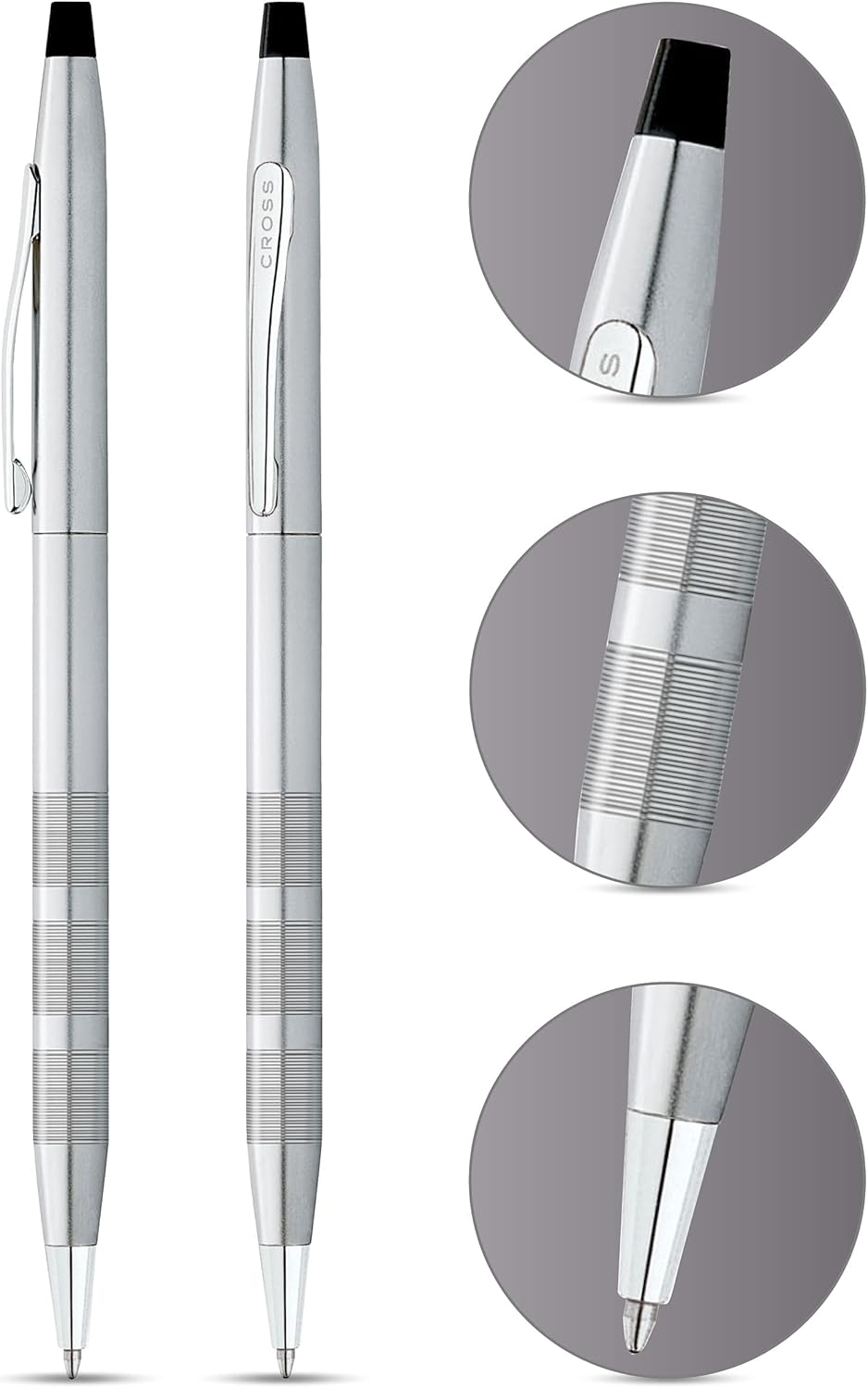 Cross AT008214 Classic Century Ballpoint Twist-Action Pen, Black Ink, Medium