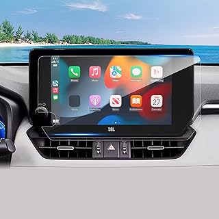 2023 RAV4/RAV4 Hybrid Screen Protector for Toyota RAV4 10.5-inch Touch Screen 2023 RAV4 (XLE Premium/Adventure/TRD Off-Road/Limited/XSE) Display Protective Film 2023 Toyota RAV4 Accessories (2PCS)