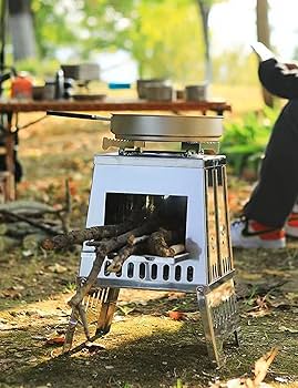 Amazon | 焚き火台 折りたたみ式 簡単組み立てバーベキューコンロ BBQ