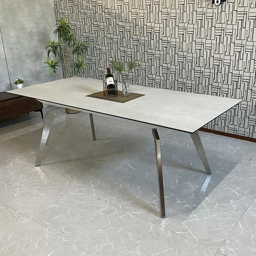 ダイニングテーブル】イタリア LAMINAM製 セラミック天板 伸縮