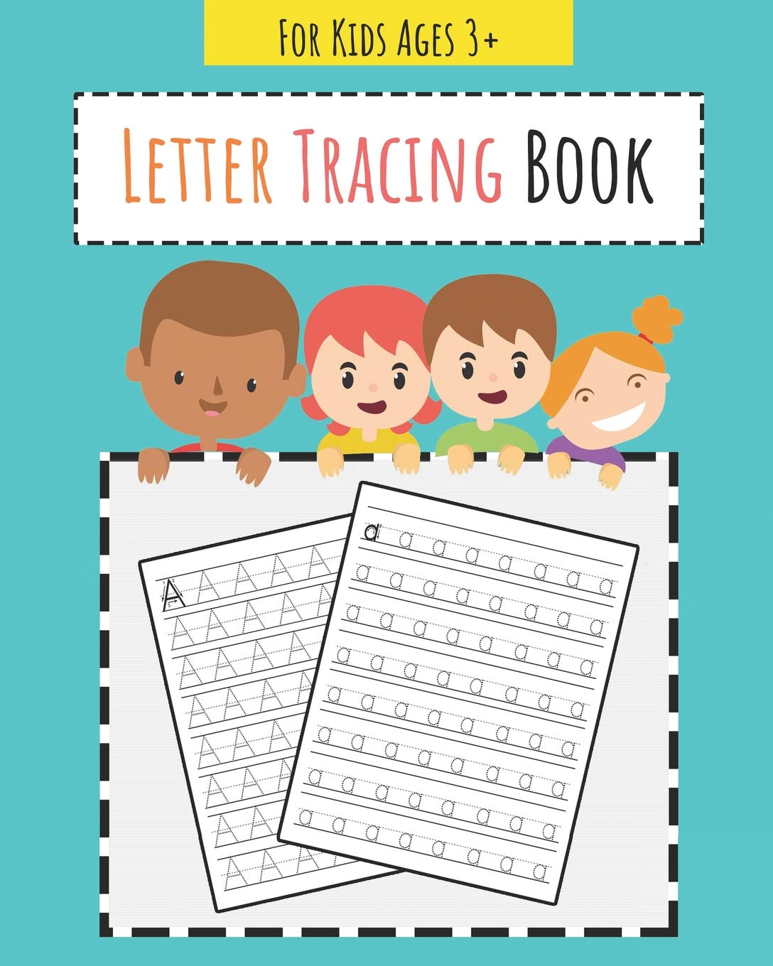 Letter Tracing Book: Learn How to Write Alphabet A to Z Uppercase and Lowercase Letters: 1