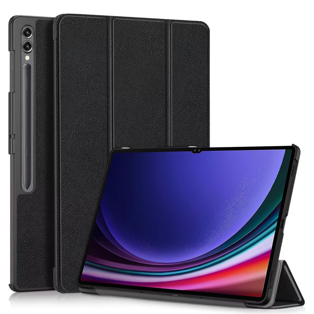 ProElite Cover for Samsung Galaxy Tab S9 Ultra/S10 Ultra Cover Case, Smart Trifold Flip case Cover for Samsung Galaxy Tab S9 Ultra/S10 Ultra 14.6 inch Support S Pen Magnetic Attachment, Black (B0CFL7CWYF) Amazon Price History, Amazon Price Tracker