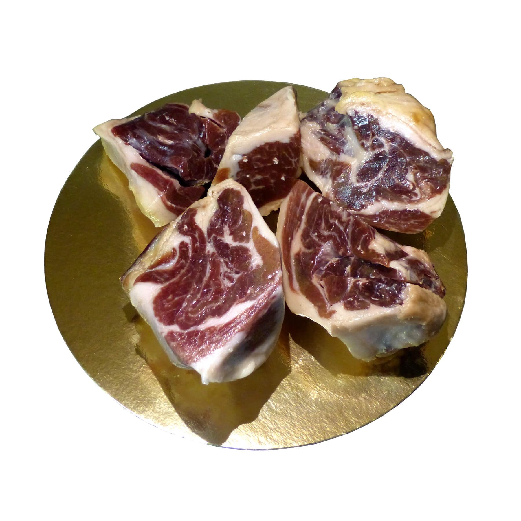 1kg Iberico Cebo Schinken +24 Monate Reifezeit - Endstücke Abschnitte - Pata Negra