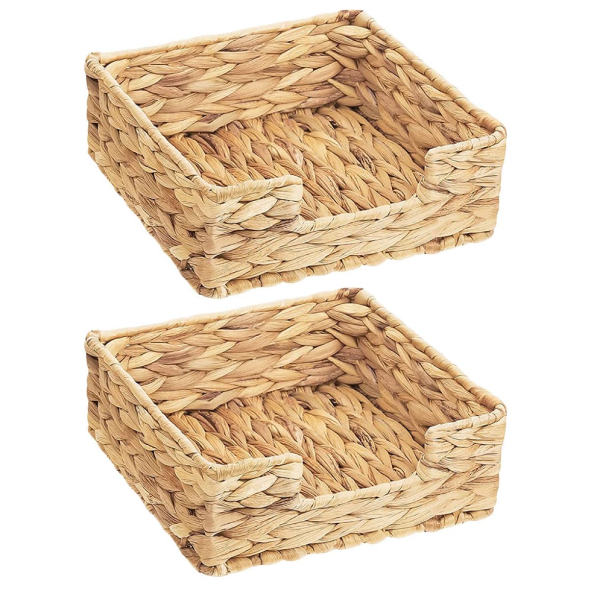 Support à serviettes tressé raphia VALICLUD pour organiser vos tables