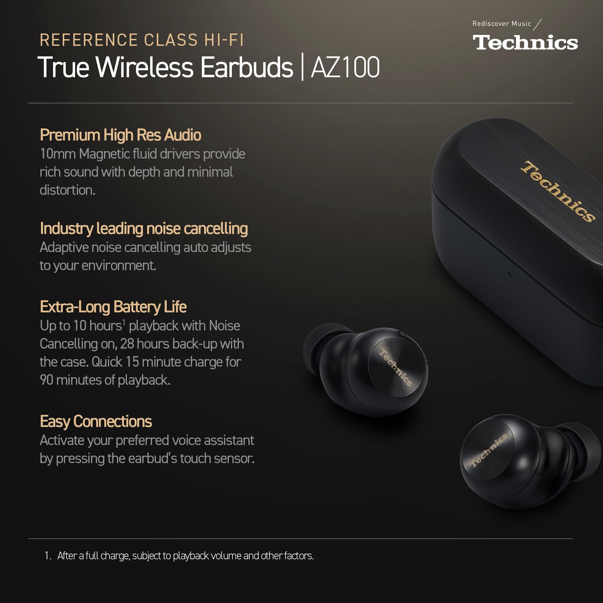 Amazon.com: Technics Reference Class Hi-Fi Wireless Ear Buds