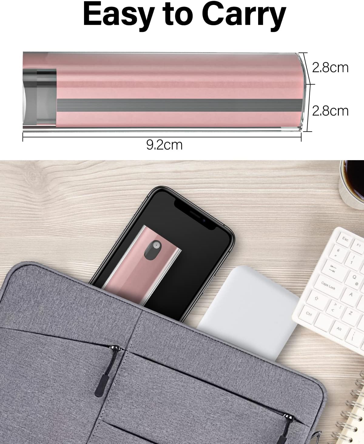 Screen Cleaner Tool, Ciscle 3 in 1 Screen Cleaner Kit and Microfiber Cloth, Portable Refillable Cleaning Spray Bottle for Phone/TV/Tablet/Monitor/Car Screens/Laptop(Liquid not Included)