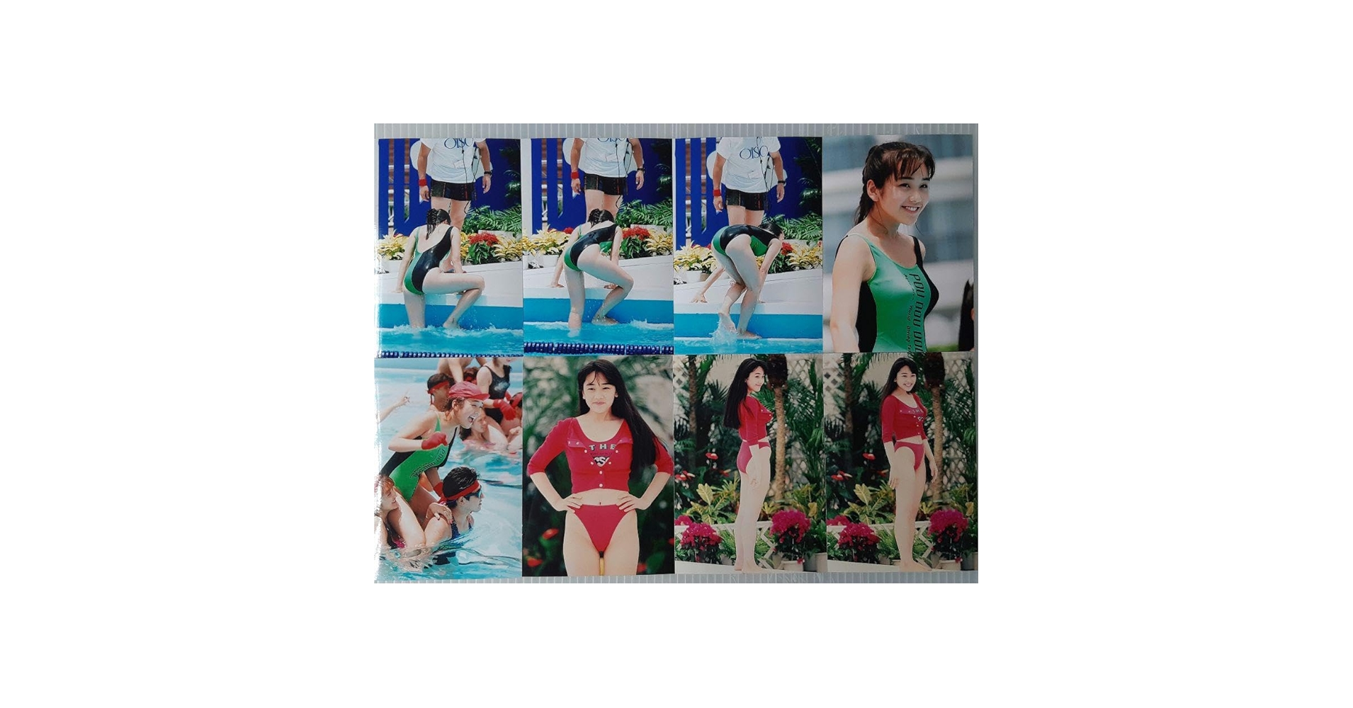 ⑥西田ひかる水泳大会水着写真Lサイズ22枚 Amazon.co.jp: ①西田ひかる水泳大会水着写真Lサイズ24枚