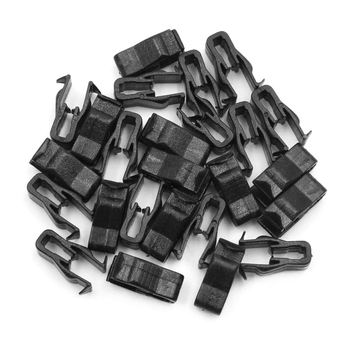 X AUTOHAUX 25pcs Black Car Console Retainers Auto Dashboard Clip Fastener Amazon.in Car