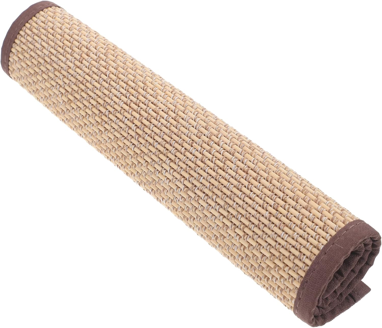 Knitted Sitting Cushion Thick Handwoven Floor Pad Tatami Mat for Meditation Yoga Home Office Use Carbonized Color