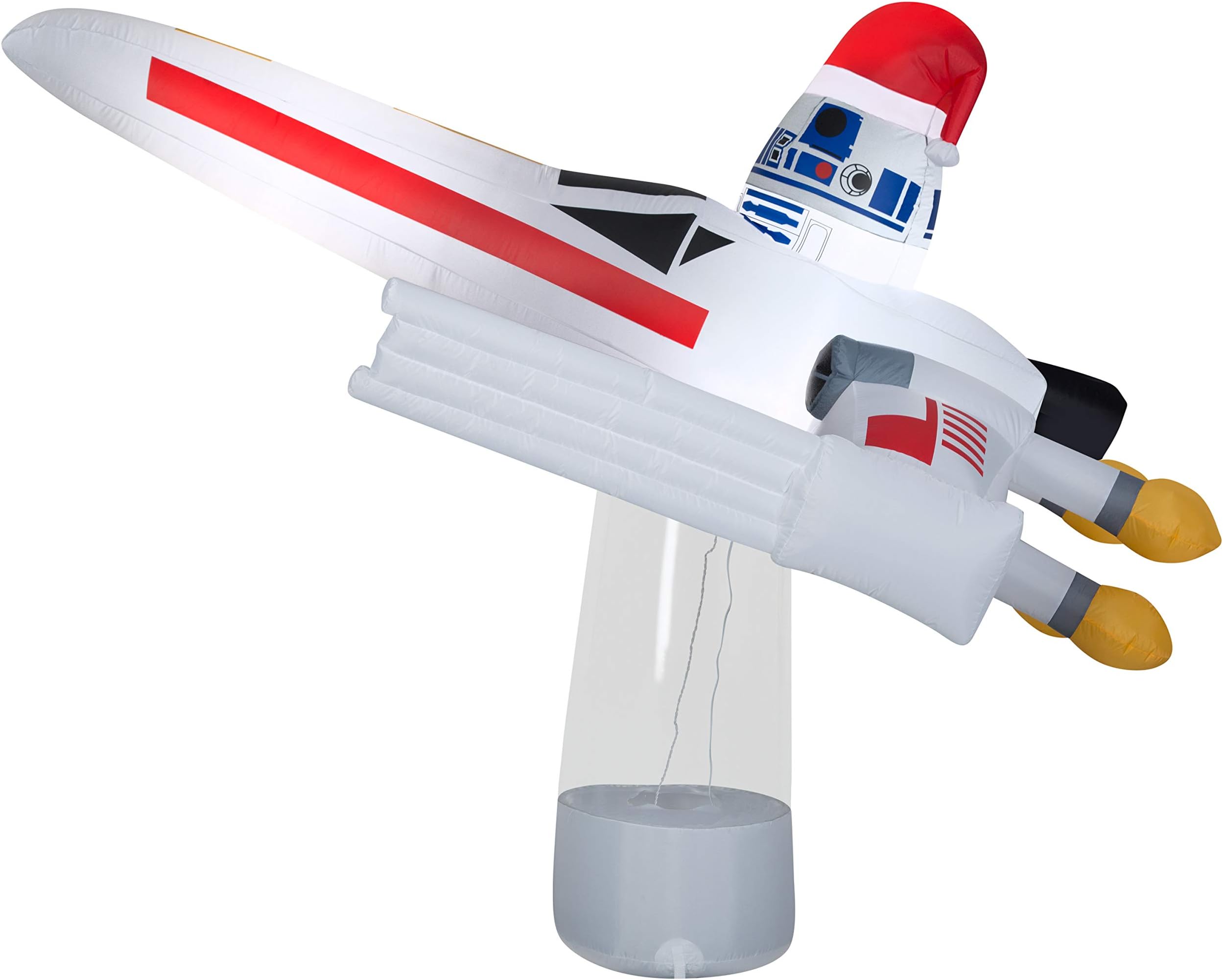 Airblown Star Wars R2-D2 in X-Wing Fighter Gemmy Inflatable Yard Decoration
