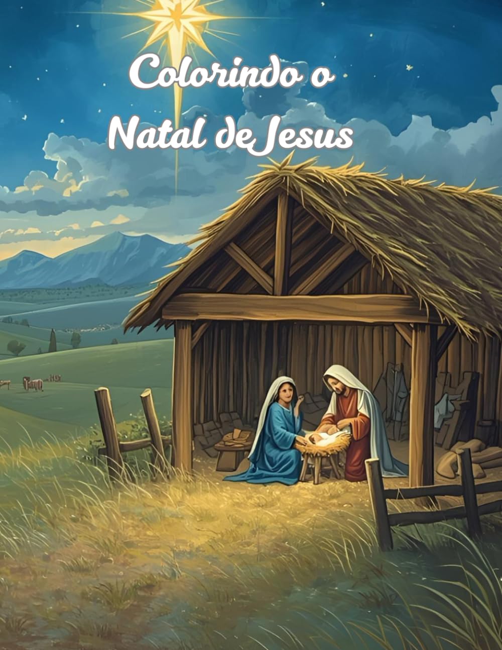 Colorindo o Natal de Jesus