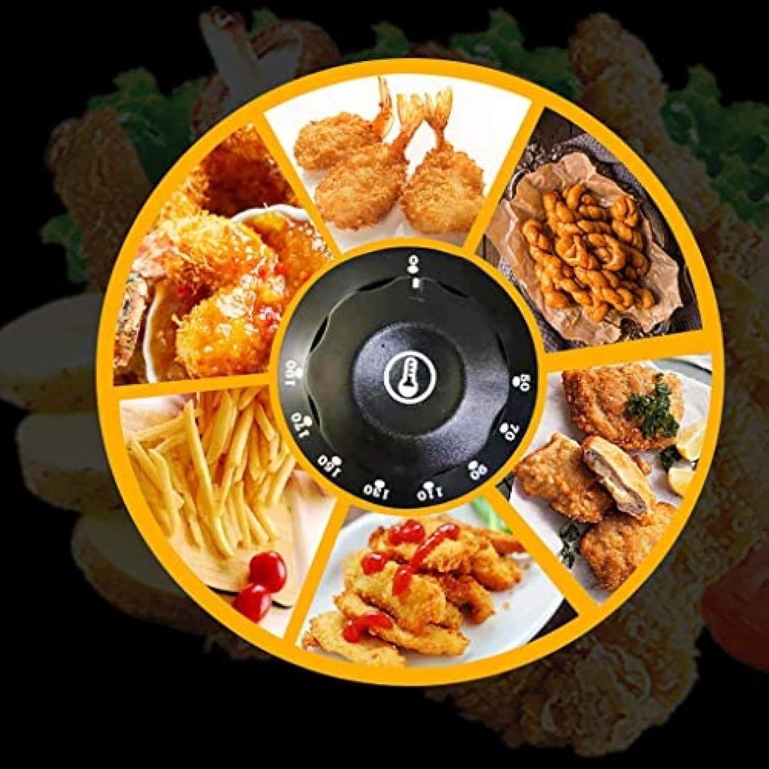 Fryer Single/Double Cylinder Electric Fryer With Temperature Control Non-slip Easy Clean Stainless Steel Commercial,6L,Collector88