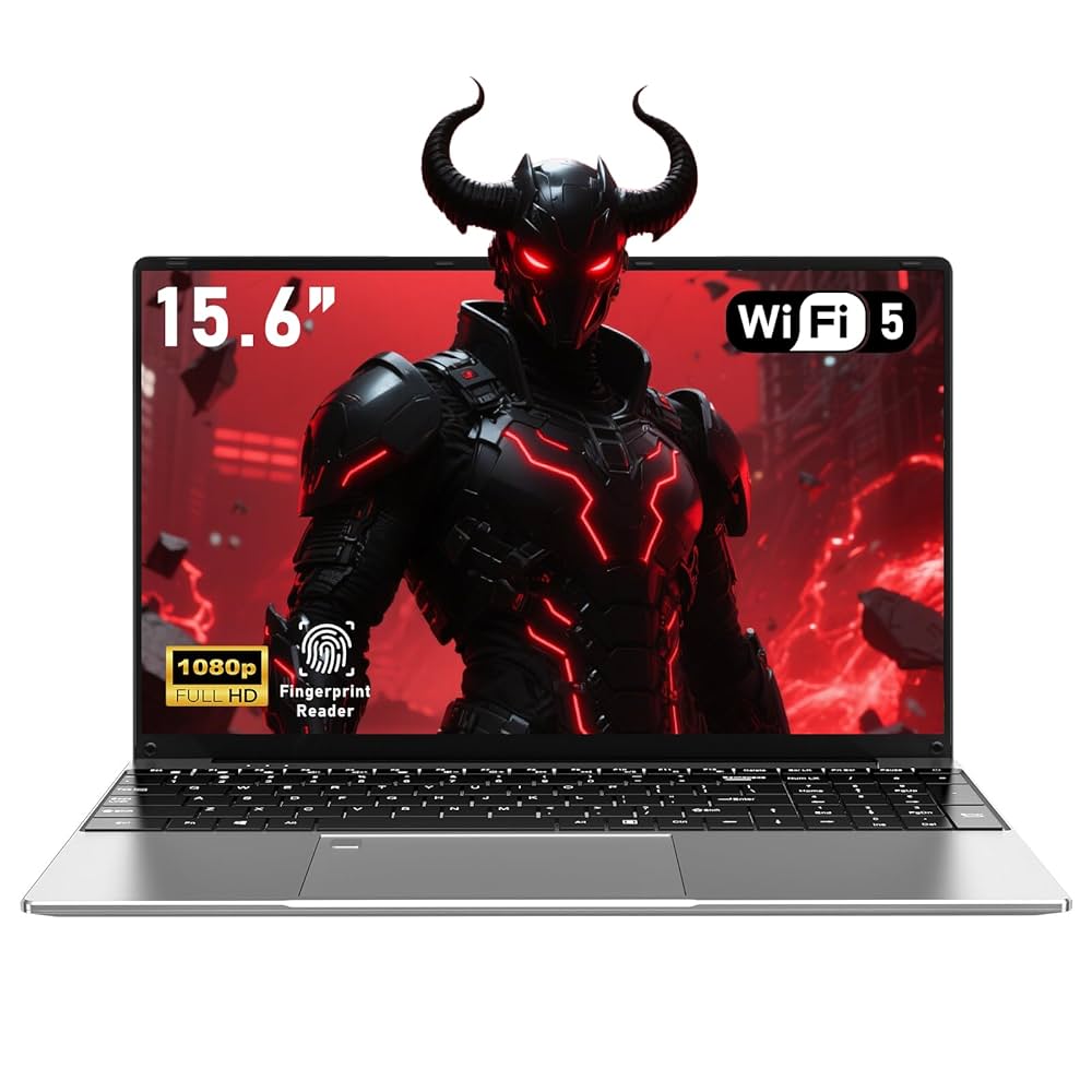 FUNYET Gaming Laptop Computer,16 Inch Notebook 16GB RAM 1TB SSD, N150 Processor (up to 3.6 Ghz), FHD 1920 x 1200 Display, Support WiFi 5, USB3.0, 6000mAh Battery,Fingerprint recognition
