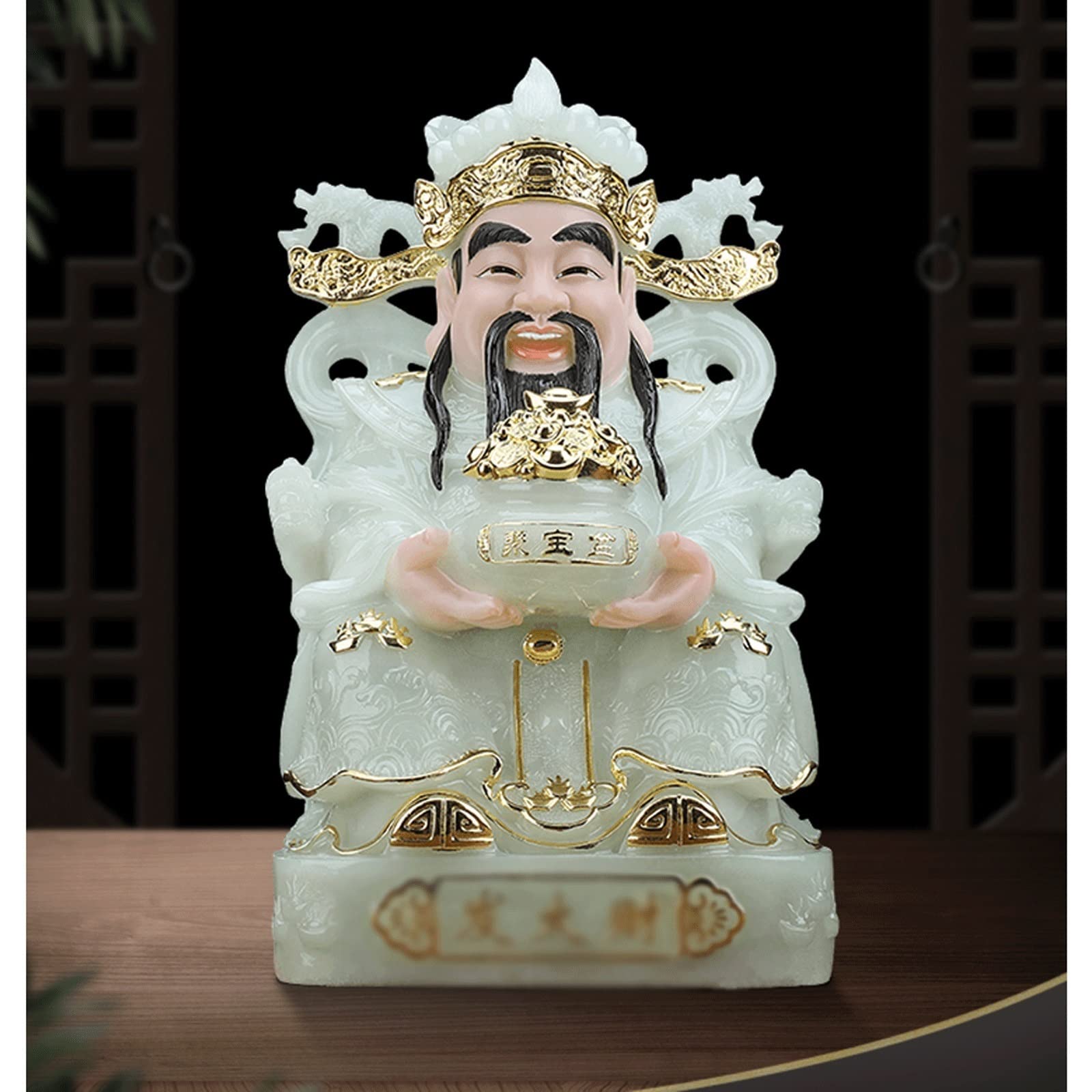 Fengshui Lucky Ornament Decor Feng shui statua więcej bogactwo Feng Shui Decor Feng Shui Gifthome Office Dekoracje Tabletop Dekoracje Dobre Szczęście Dekoracje Domu dla bogactwa fortuny