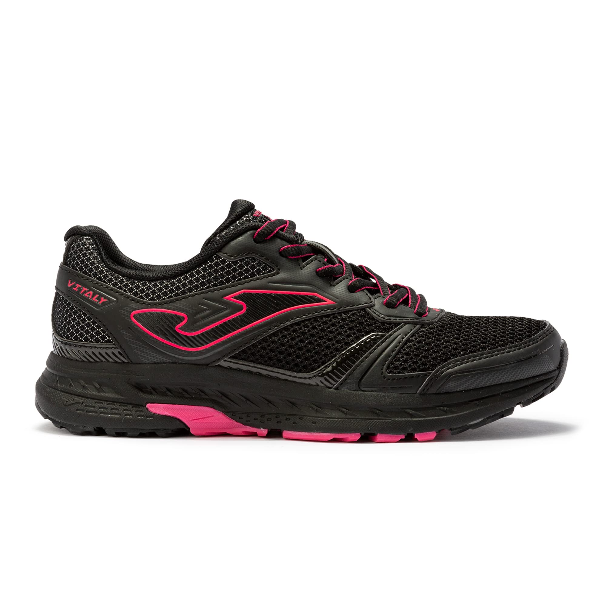 Joma Deportivo RVITLS2201 Running R.VITALY Lady 2201 para Mujer Corte Mixto Rejilla Y SINTÉTICO Negro Fuxia 27910