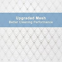 Vista 2 de Muchfun 3 bolsas duraderas de malla de diamante para ropa delicada (1 grande, 1 mediana, 1 pequeña)