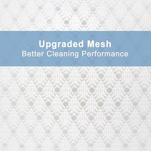 Miniatura 2 de Muchfun 3 bolsas duraderas de malla de diamante para ropa delicada (1 grande, 1 mediana, 1 pequeña)