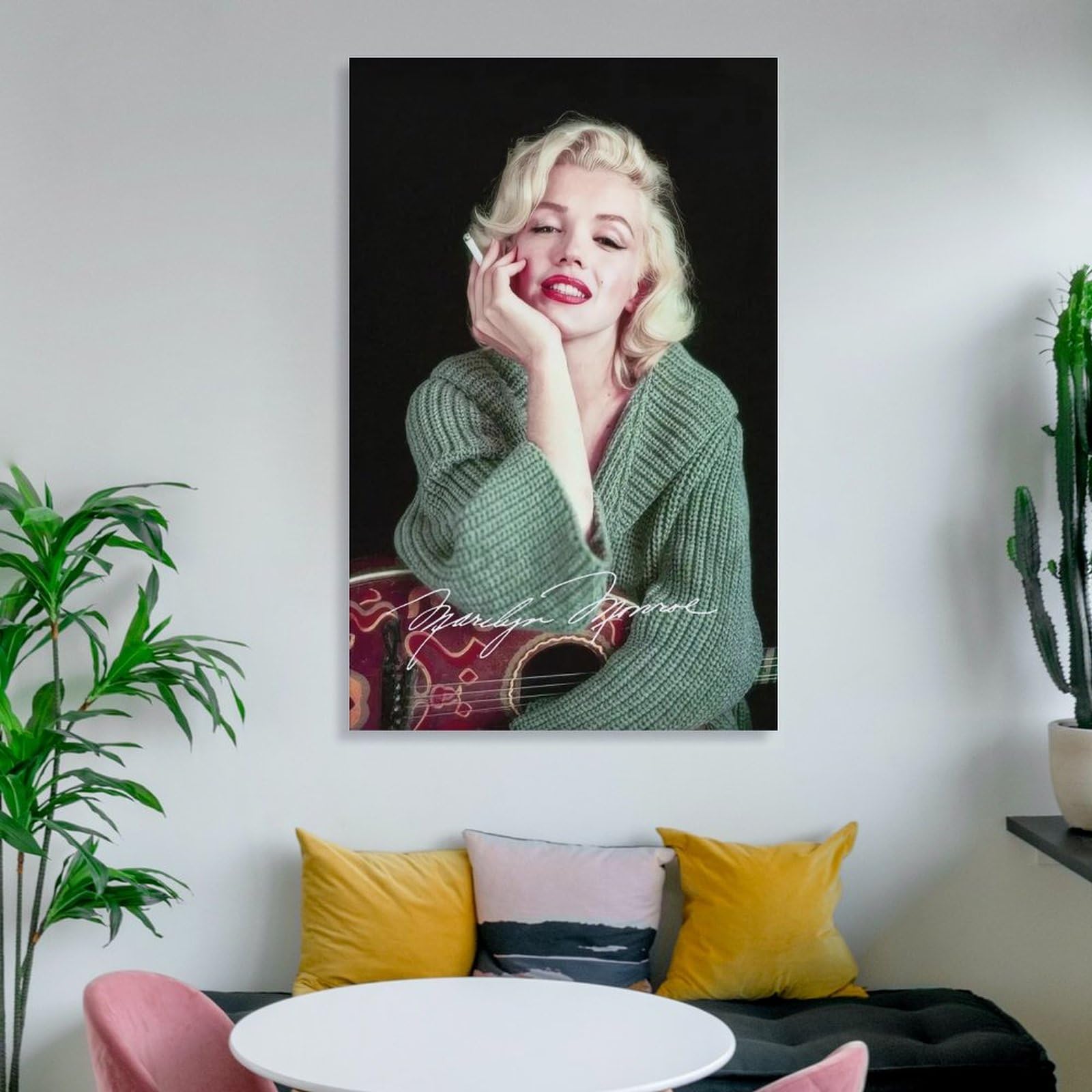マリリン・モンロー直筆サイン入り2Lサイズ写真…Marilyn Monroe