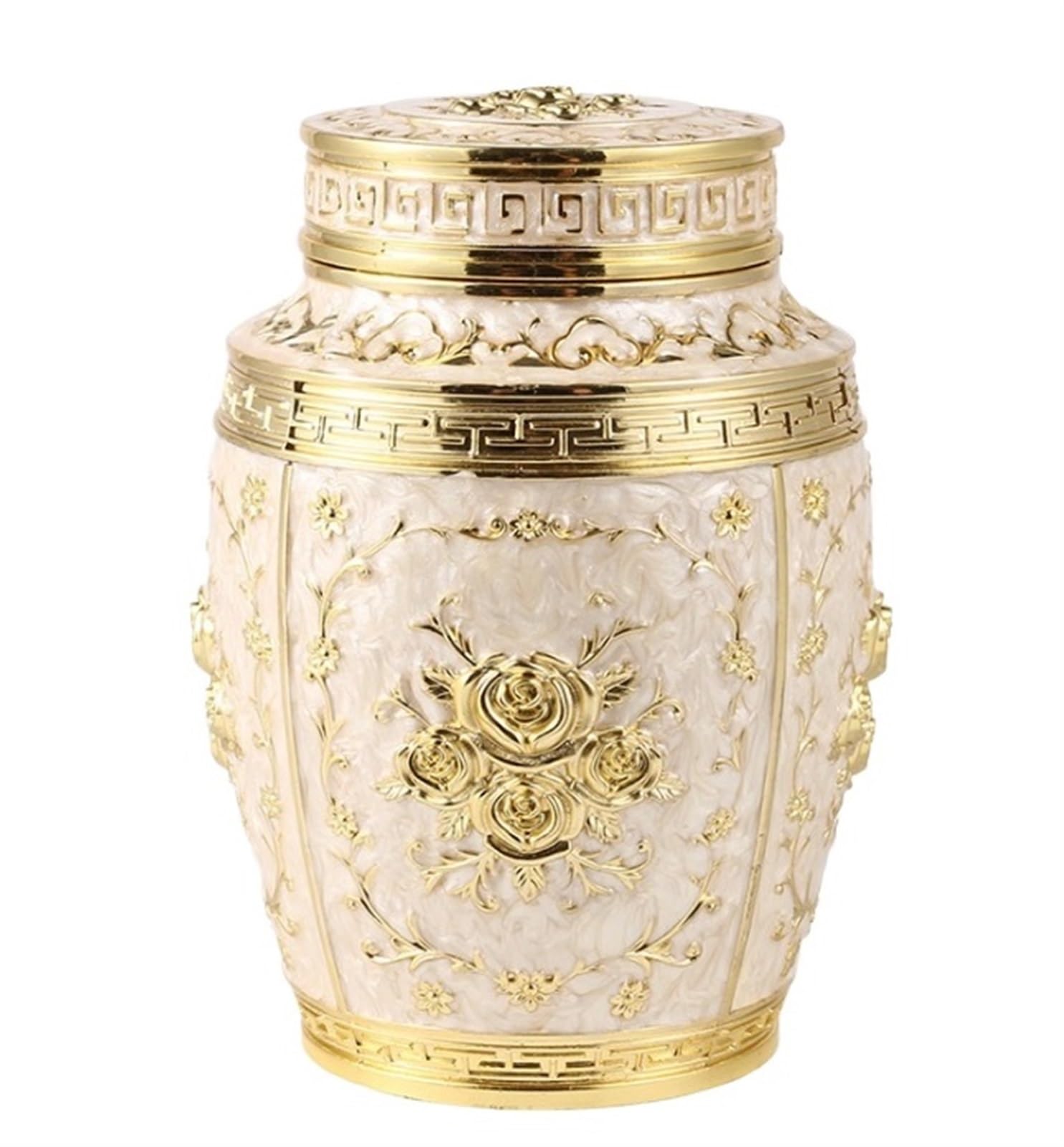 Urn for Ash, Keepsake Urns Funeral Urn Made Of Zinc Alloy, For Adult Cremation Memorial Human Ashes Container