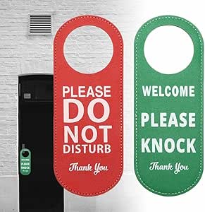 2x Do Not Approach Schilder - Lustige Büro Dekoration