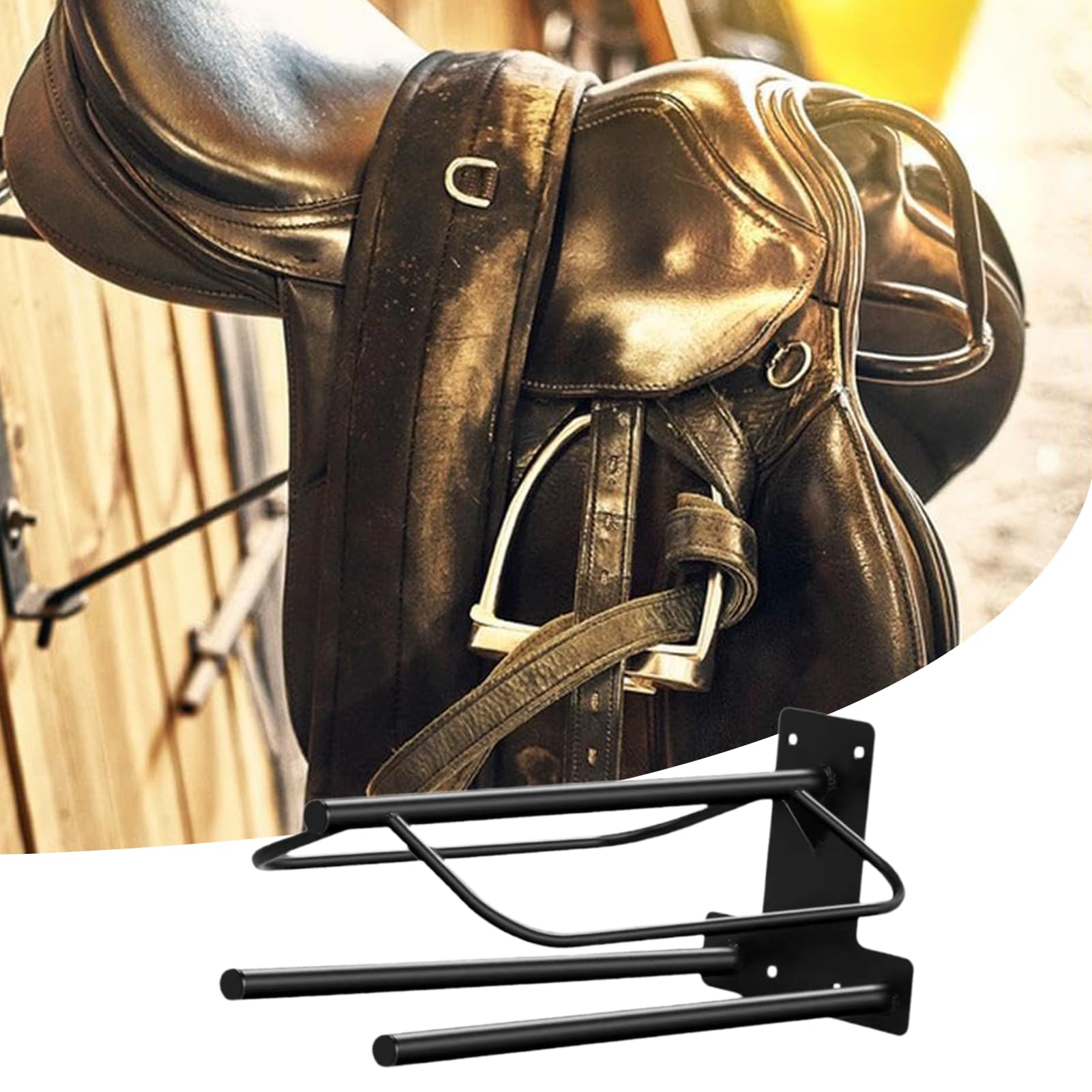 Soporte Para Silla De Montar De Caballo Soporte Organizador de la Montura