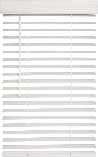 Miniatura 3 de Lotus & Windoware - Persianas inalámbricas, madera sintética, 5.08 cm, color blanco