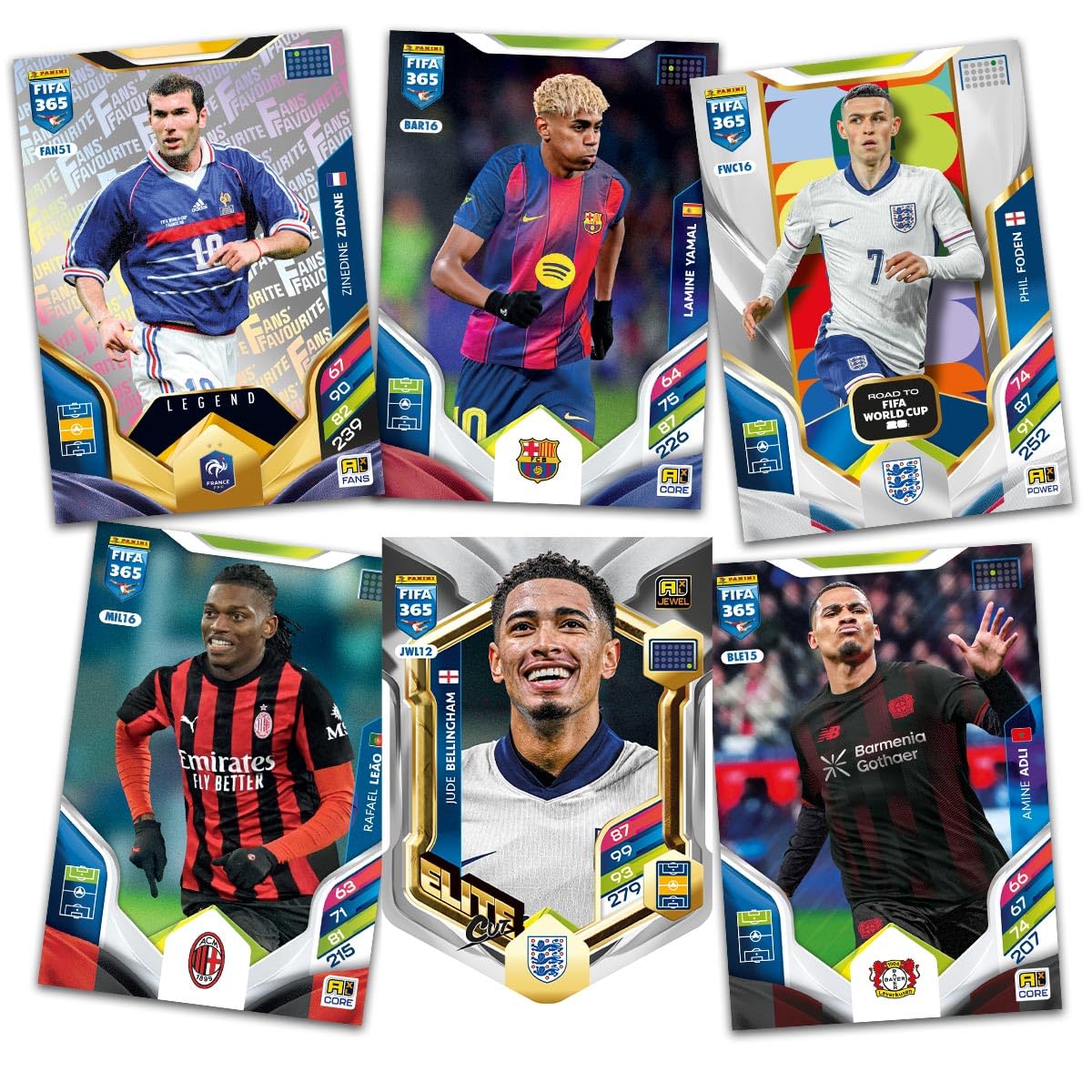 Panini FIFA 365 Adrenalyn XL™ 2026 Trading Cards – Fatpack Box