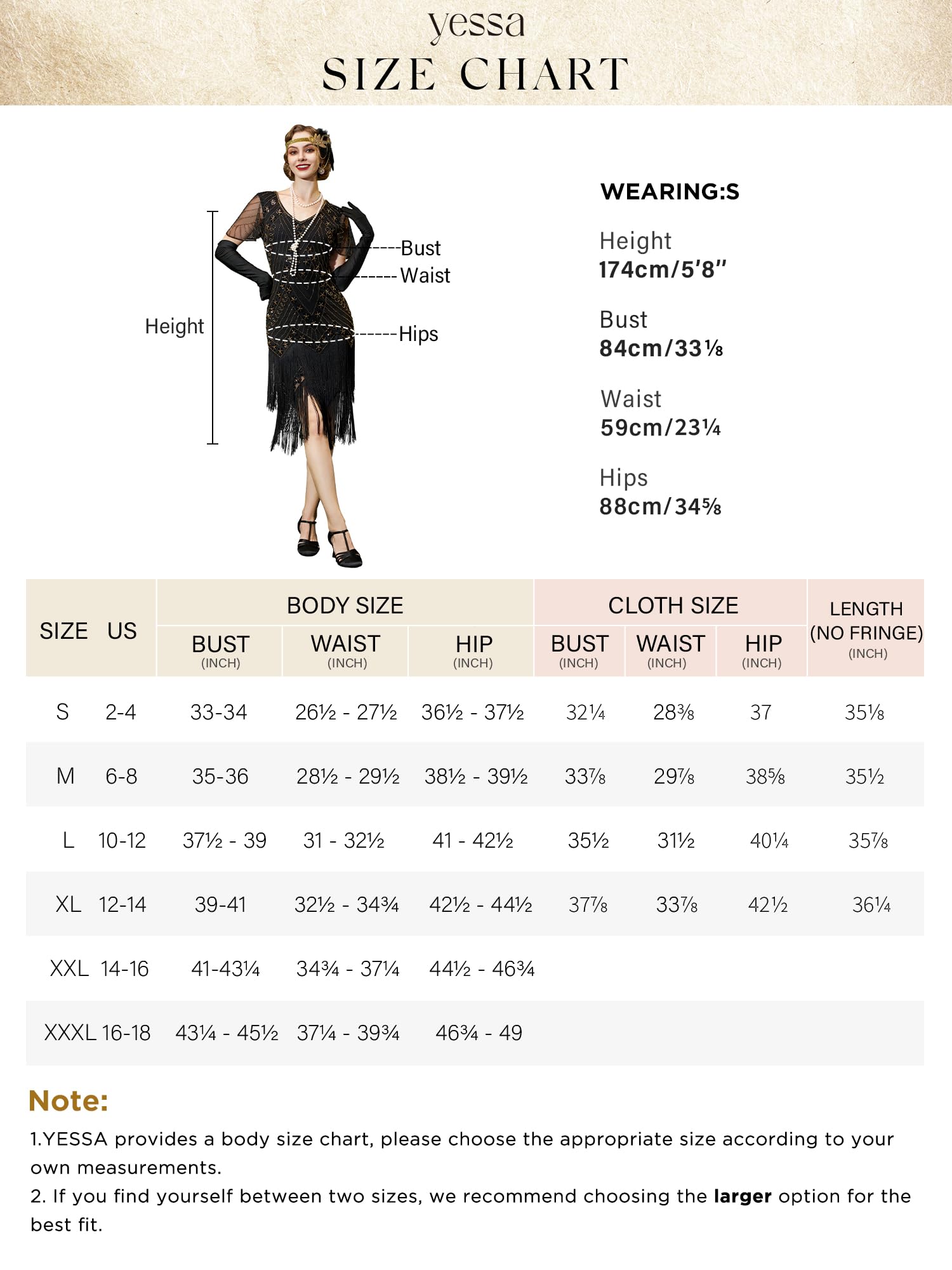 YESSA 20er Jahre Kostüm Damen, Gatsby Kleid Damen mit 20er Jahre Kleid Accessoires,Charleston Flapper outfit