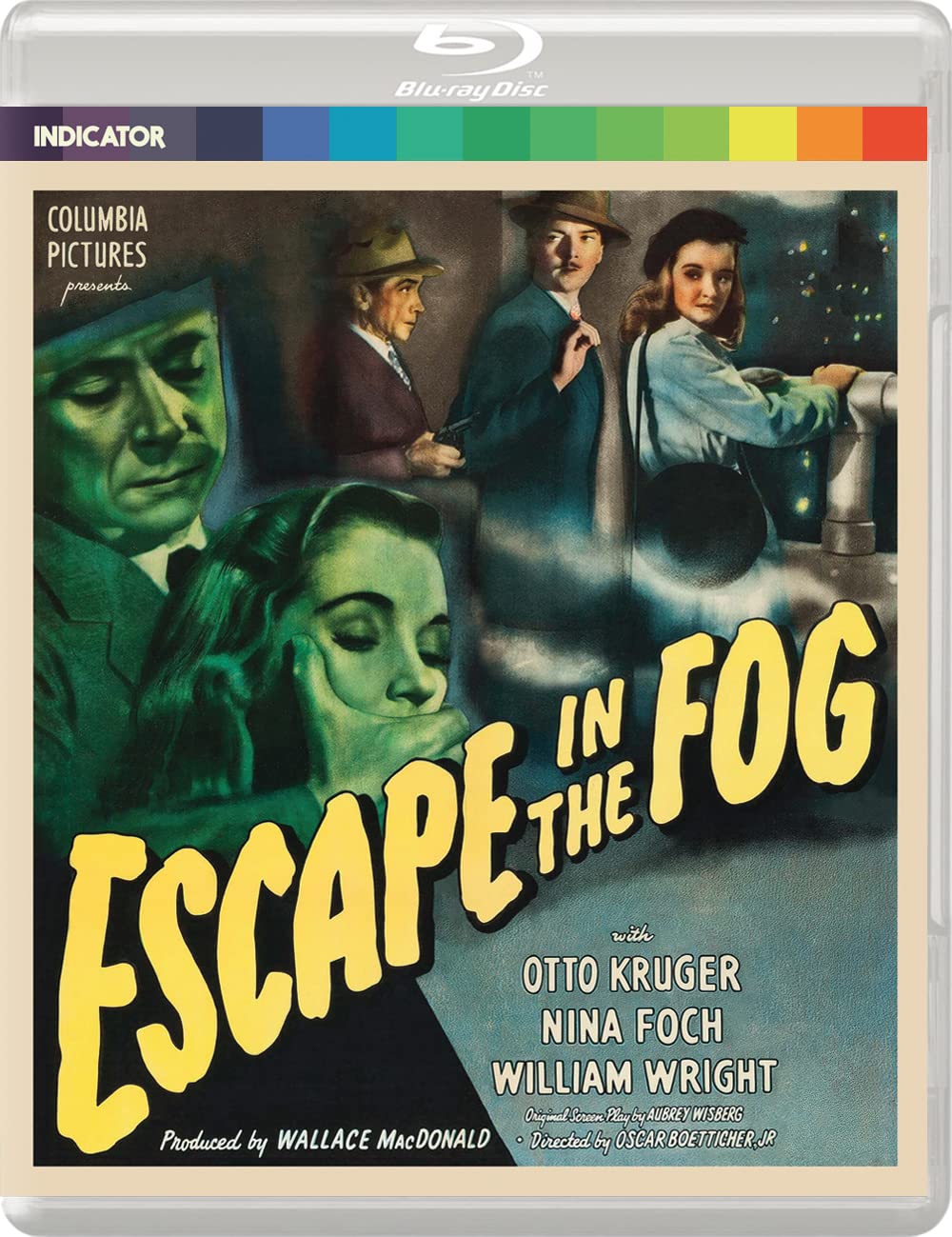 Escape in the Fog (1945) [Region UK Blu-ray / Restored] Free Post