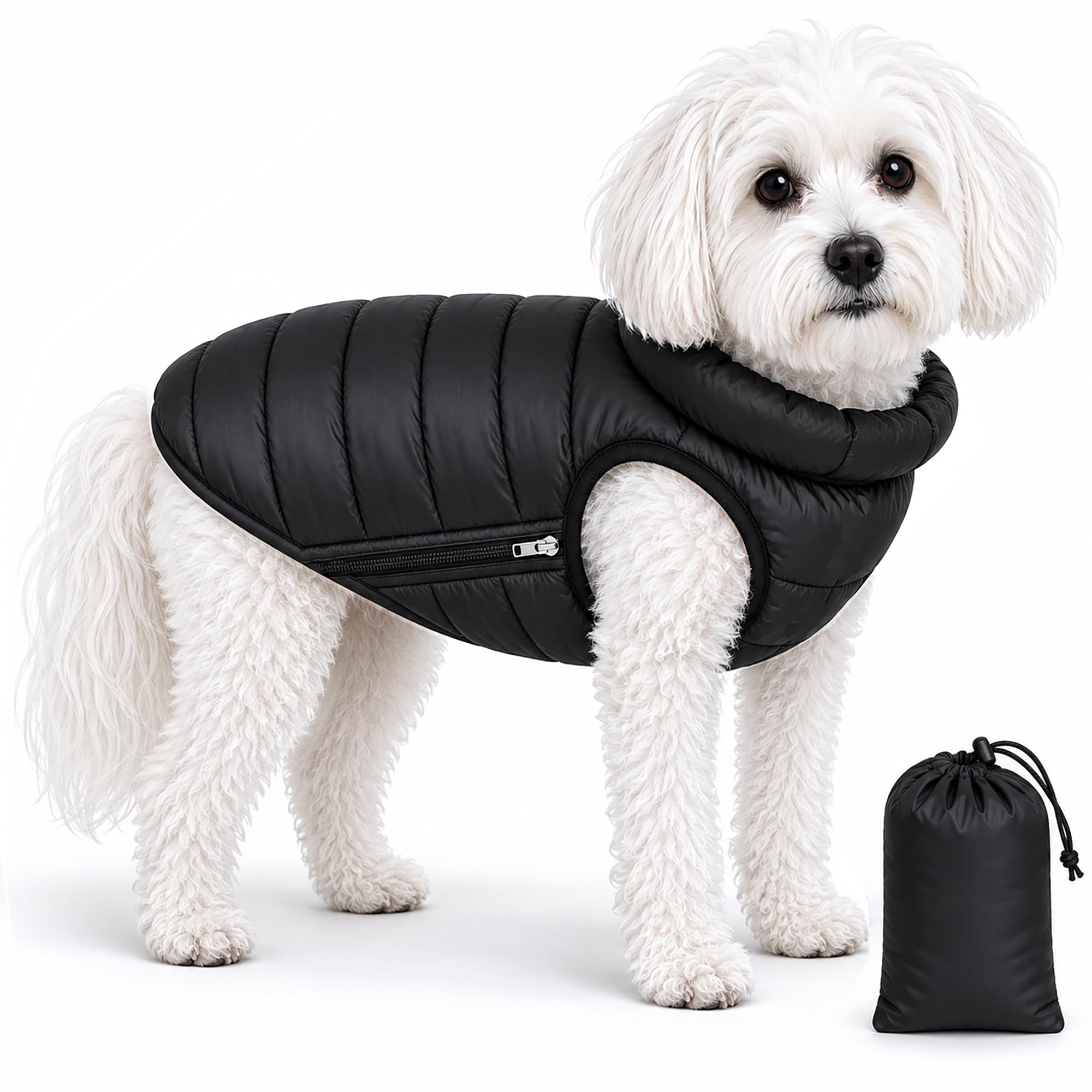 Veste thermique pour chien Pet Life Pursuit évite les tremblements causés par le froid S