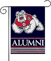 Vista 73 de Rico Industries NCAA Alumni - Bandera de jardín de doble cara de 13 x 18 pulgadas