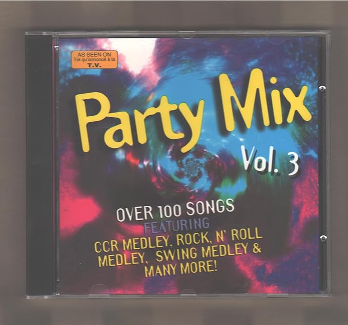 Party Mix Vol. 3 Over 100 Songs In The Mix Amazon.ca Music