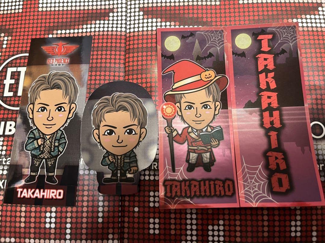 Amazon.co.jp: EXILE TAKAHIRO RED PHOENIX ハロウィン 千社札 : おもちゃ