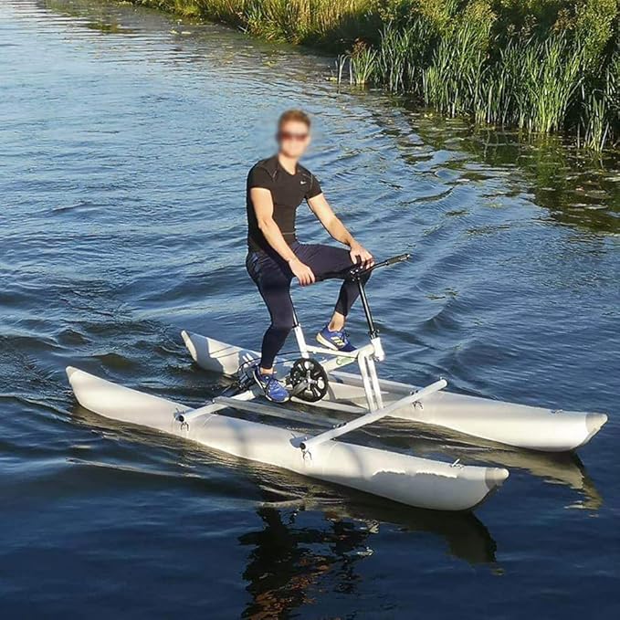 Bicicleta de Agua Inflable para Turismo Adultos Kayak a Pedal miniatura 3