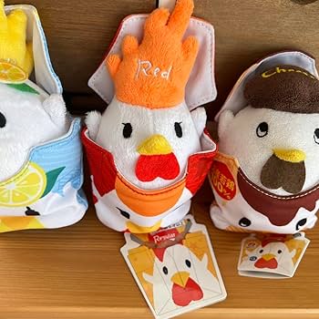 Amazon.co.jp: からあげクン マスコットぬいぐるみ 3種セット