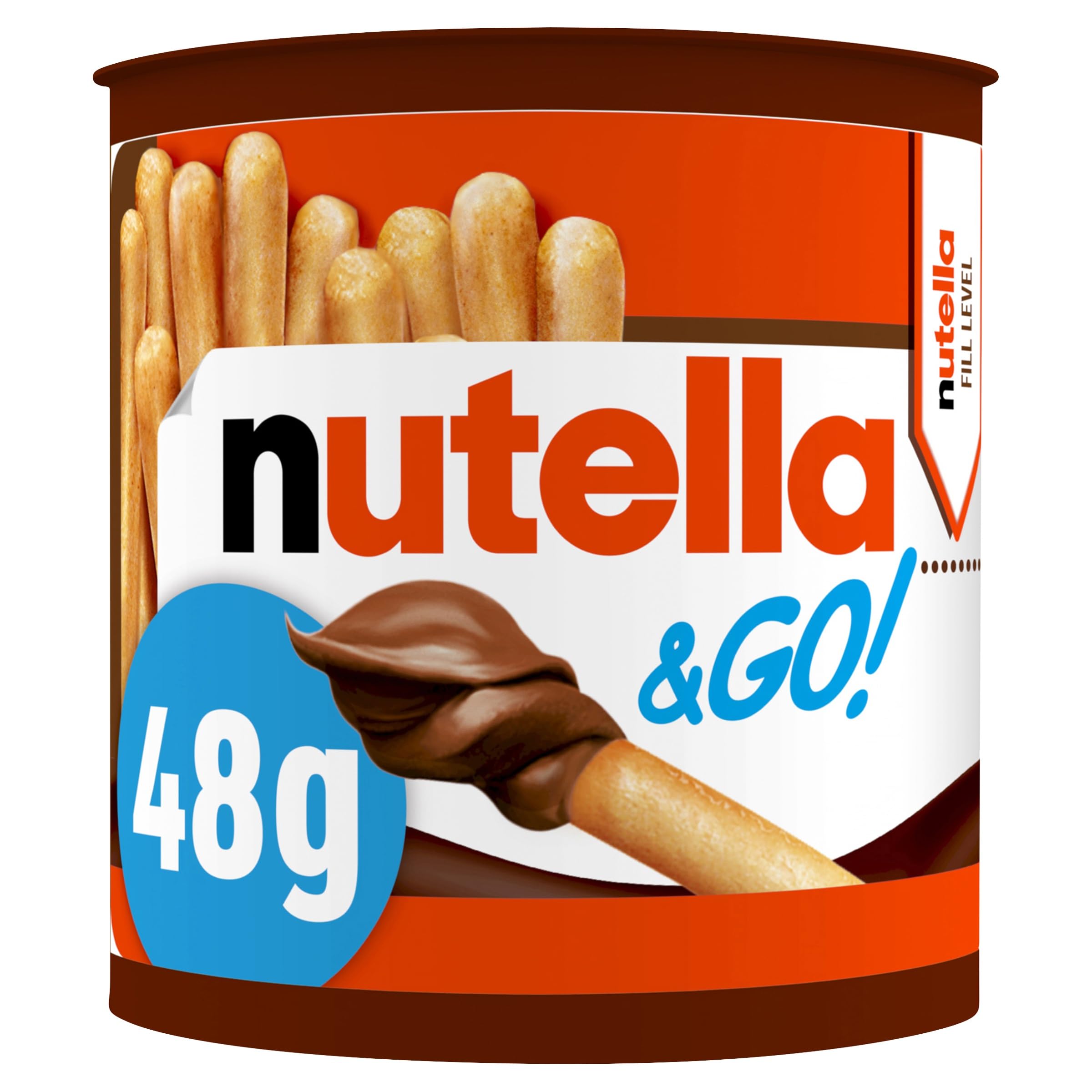 Nutella And Go Hazelnut Spread With Cocoa And Breadsticks, 48g