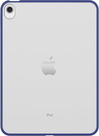 OtterBox iPad 10th Gen & A16 React Case - Thrapt Blue, Ultra-Thin, Easy Installation, Raised Edges Protect Camera & Screen