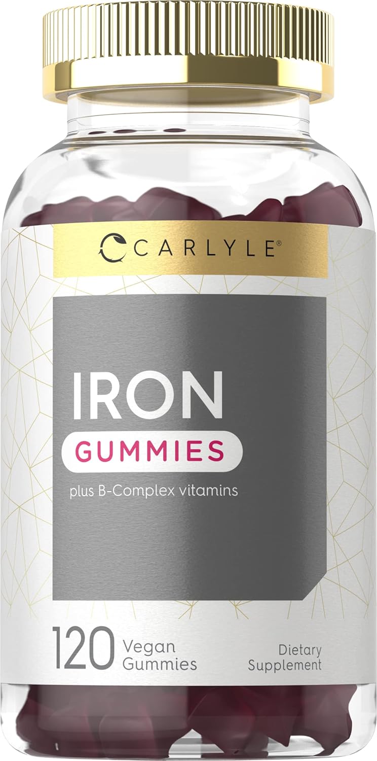 Iron Gummies Plus Vitamins 120 Count Vegan