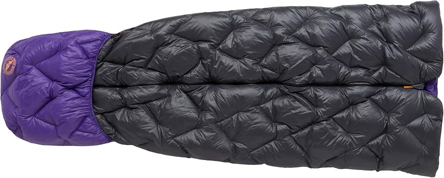 Big Agnes Fly Creek UL -Big Agnes Fly Creek UL - Sleeping Bag and Quilt, Ultralight 850-Fill Down, Backpacking, 3-Season, 50 Degree Zip Quilt, Regular