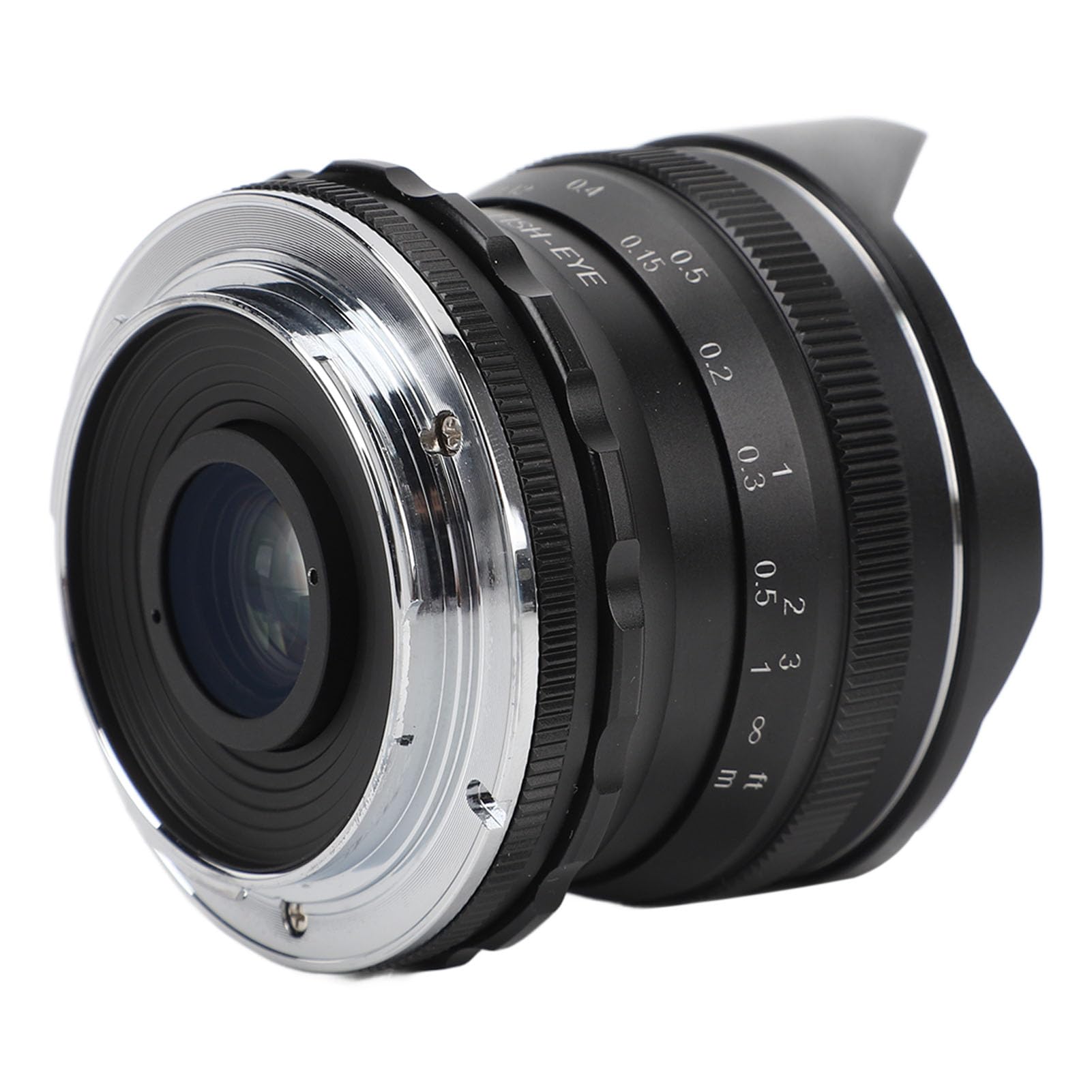 Obiettivo Fisheye da 7,5 Mm F2,8 Messa a Fuoco Manuale Grandangolare per Fotocamera Mirrorless con Attacco E, Vista a 180 Gradi Super Grandangolare, Compatibile con A7 A7II A7R