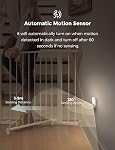 Motion Sensor Night Light, [2 Pack] LOHAS Motion Activated Night Light, Daylight White, Adjustable Brightness, Motion Sensor Light Indoor Plug in for Nursery, Kids, Bedroom, Bathroom Night Light