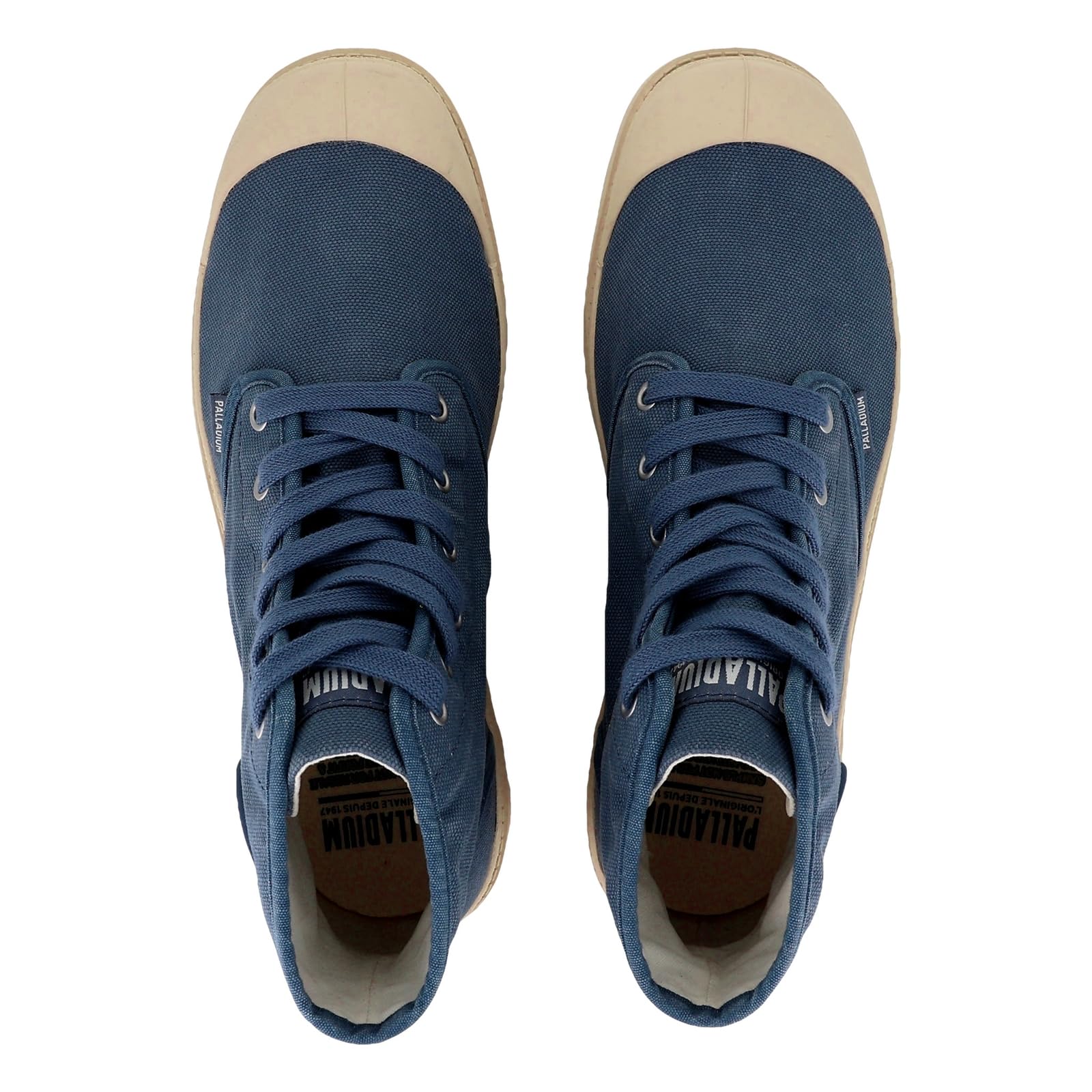 Palladium Pampa Hi, Moda Boot Uomo, Vintage Indaco, 46 EU