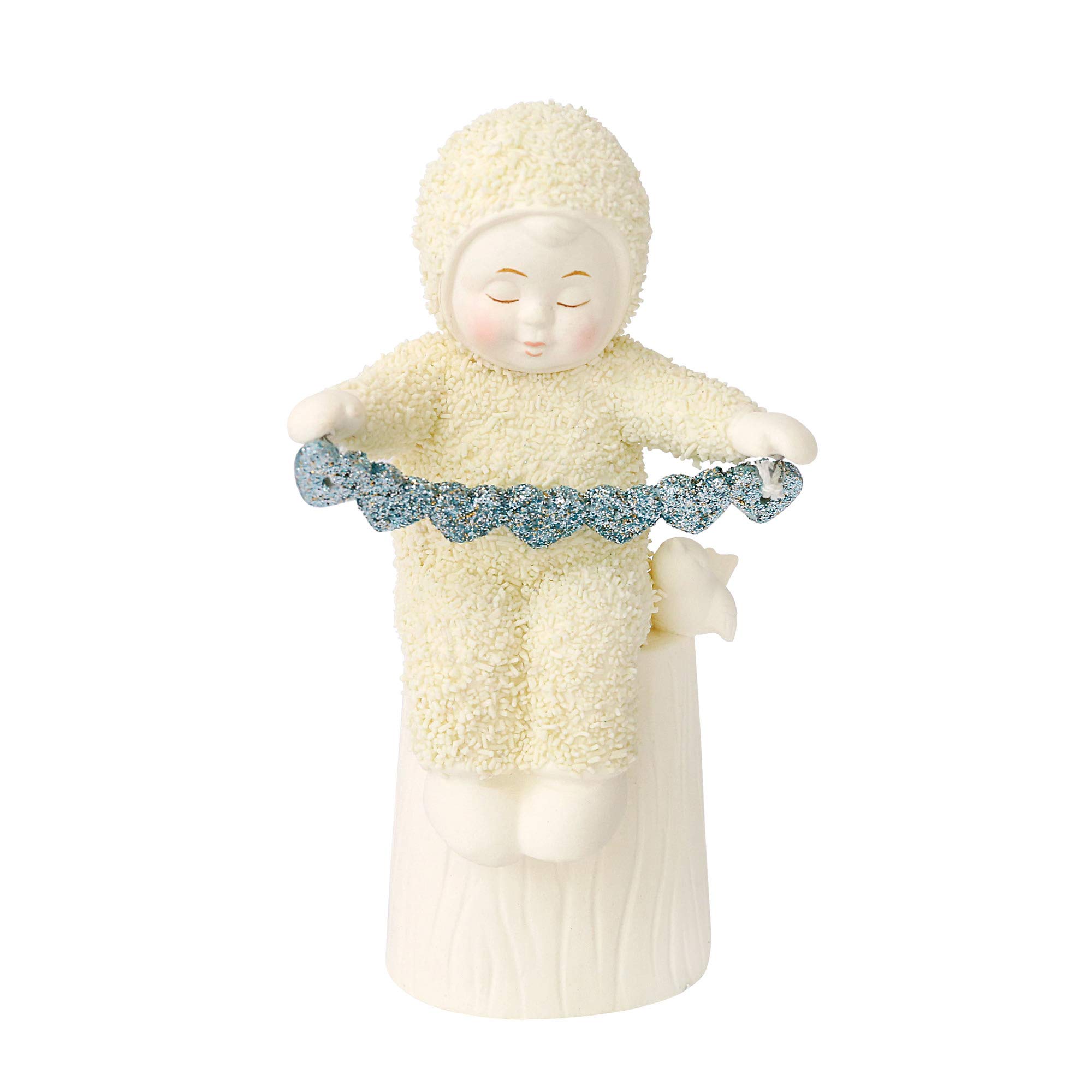 Snowbabies Ornement Multicolore en Porcelaine au Design Unique