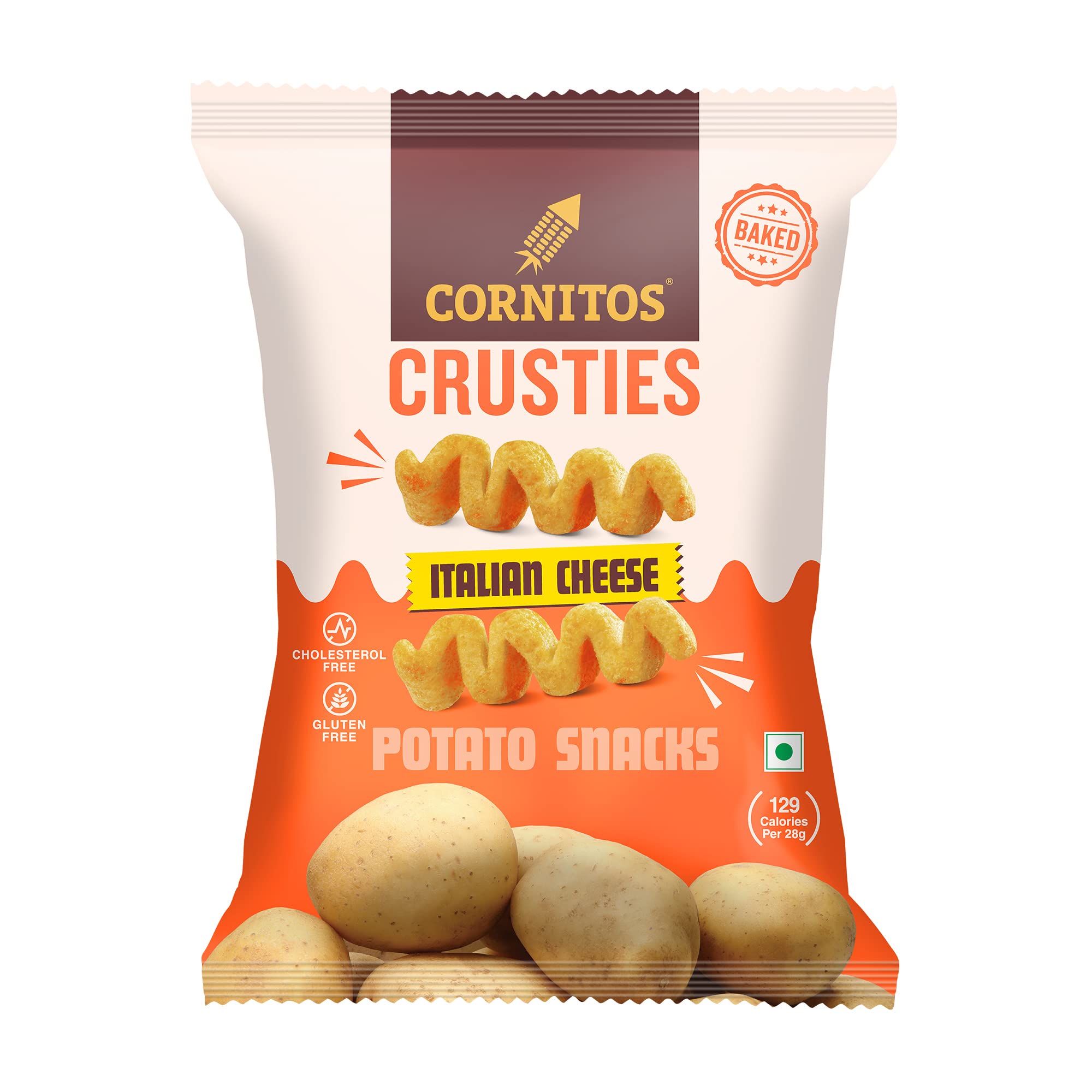 Cornitos Crusties Italian Cheese Potato Puffs 57g