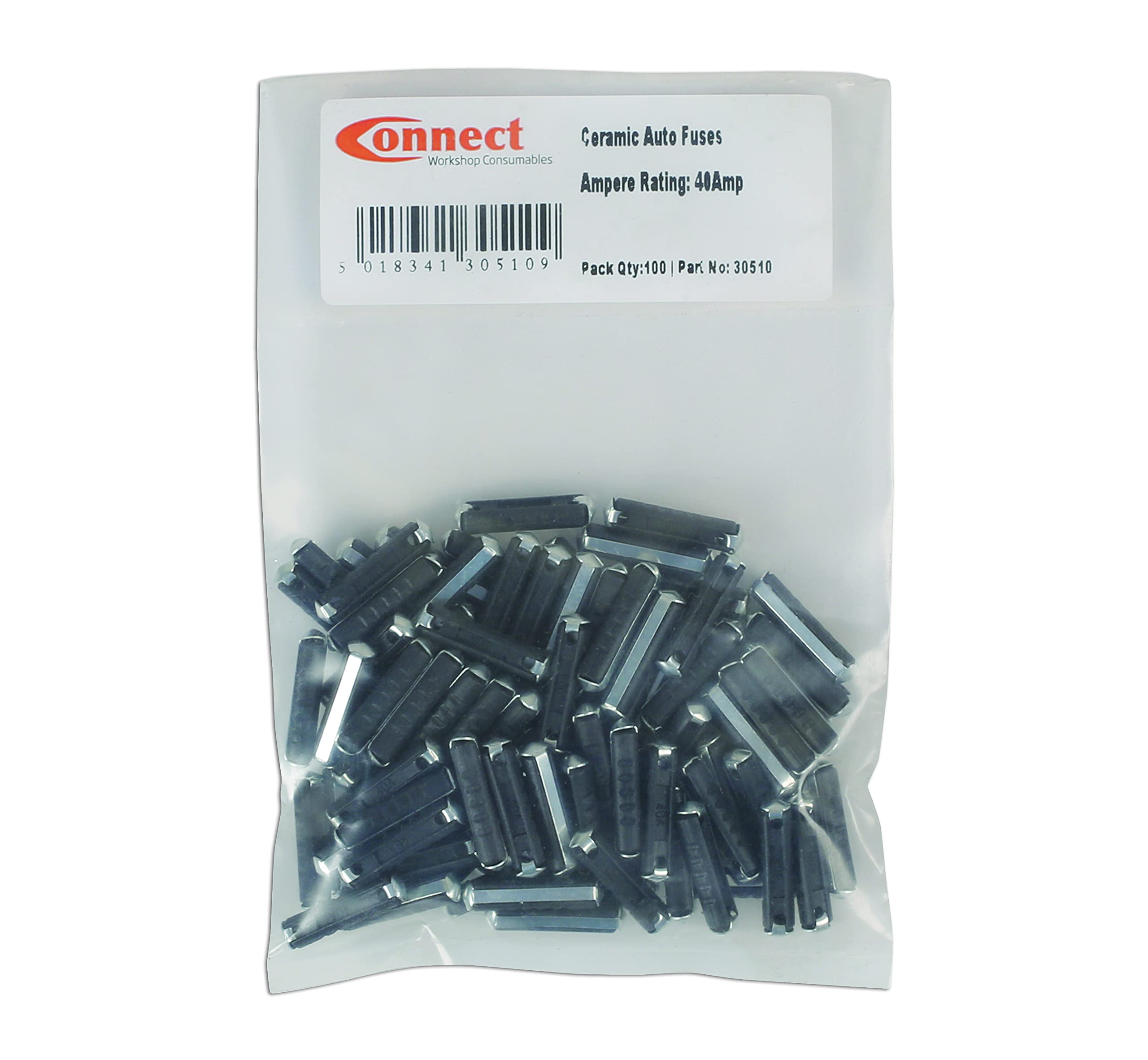 Connect 30510 Continental Auto Fuse 40A Black 100pc - Image 3