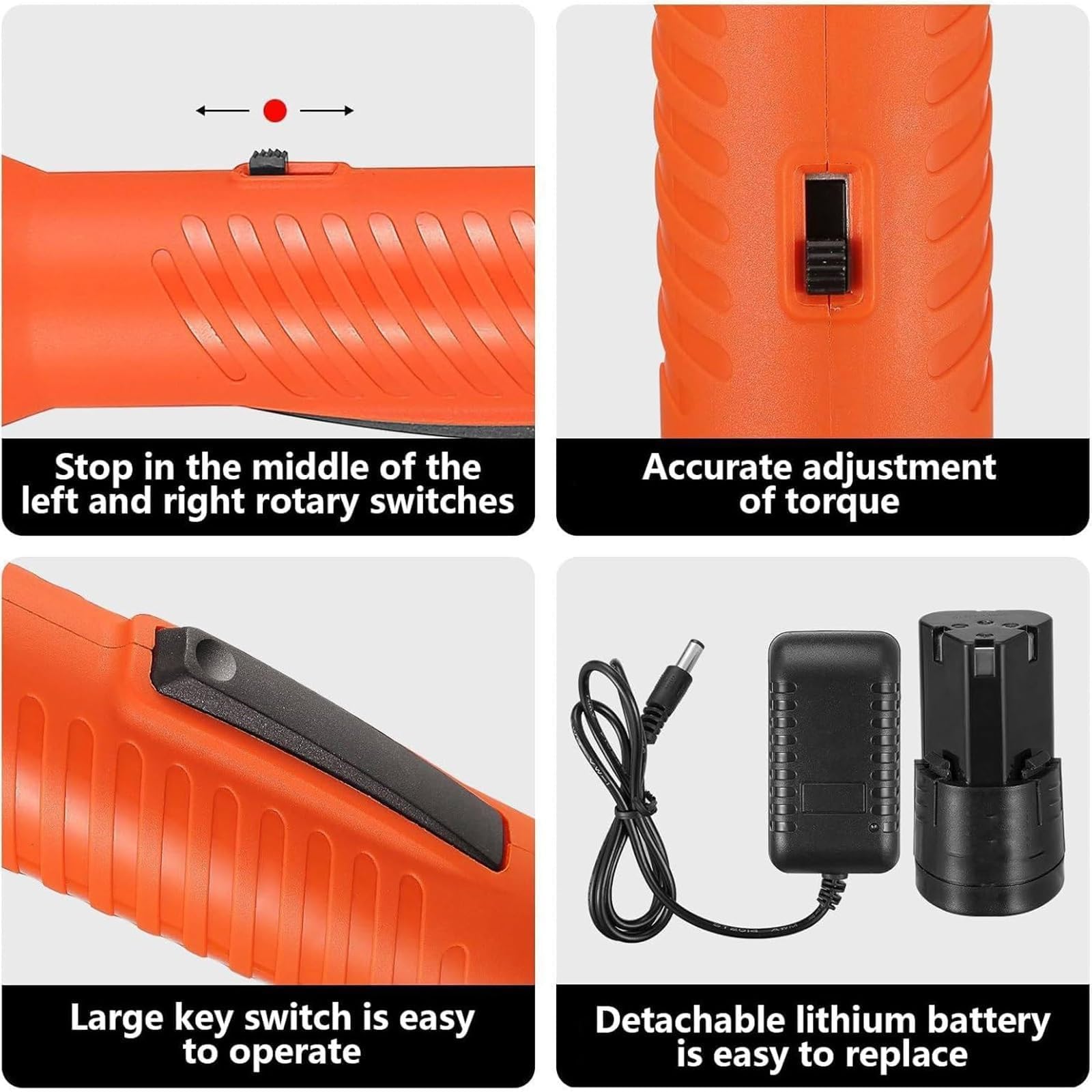 Legatrice elettrica per cemento armato – Strumento di legatura automatica portatile per recinzioni da giardino, tubi di terra con 2 batterie ricaricabili, facile da usare per un legame efficace