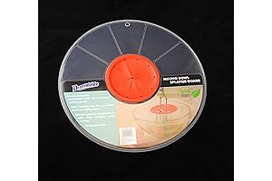 Essentials 12" Mixing Bowl Splatter Guard for Mess-Free Mixing